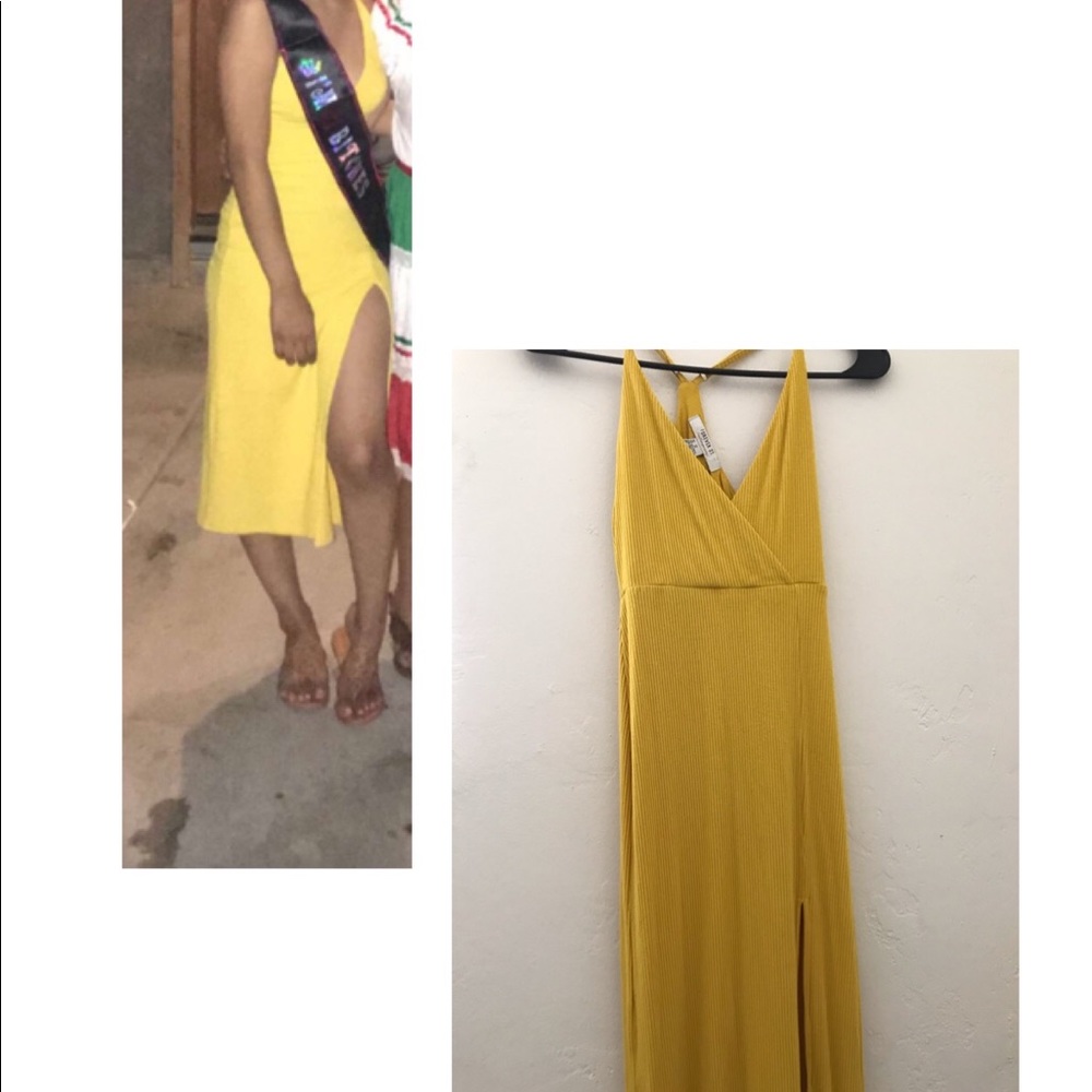 Slit dress